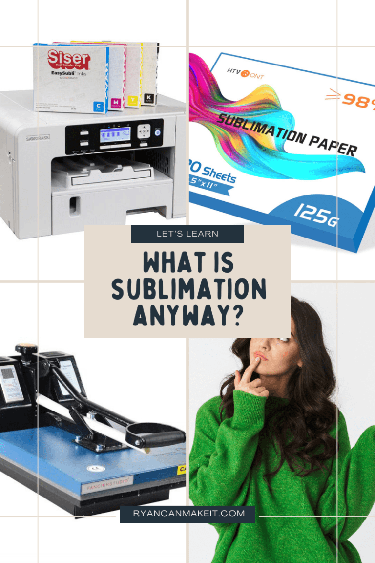 What is sublimation?